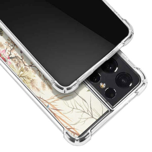William Kilburn Seaweed on Silk Paper Galaxy S21 Ultra 5G Clear Case